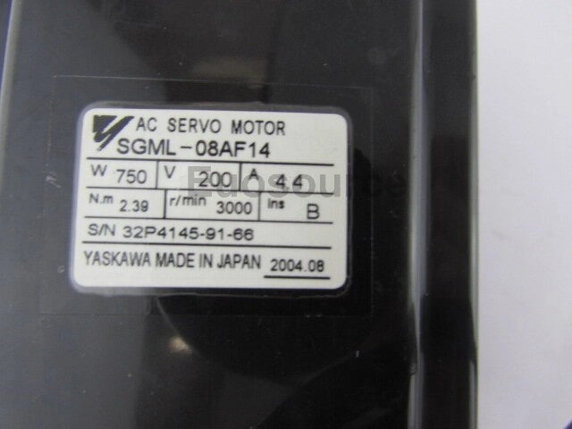SGML-08AF14 Yaskawa Servo Motor Sigma Series