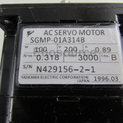 SGM-01A314B Yaskawa Servo Motor AC Servo