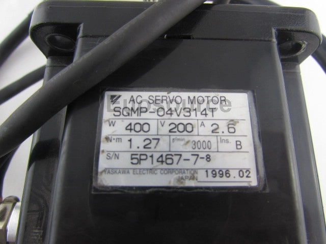 SGMP-04V314T Yaskawa Servo Motor Absolute Encoder