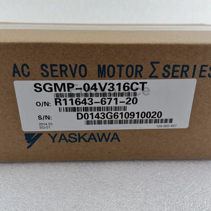 SGMP-04V316CT Yaskawa Servo Motor Sigma Series