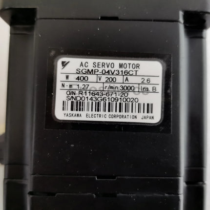 SGMP-04V316CT Yaskawa Servo Motor Sigma Series