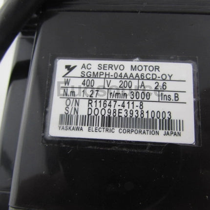 SGMPH-04AAA6CD-OY Yaskawa Servo Motor AC Servo