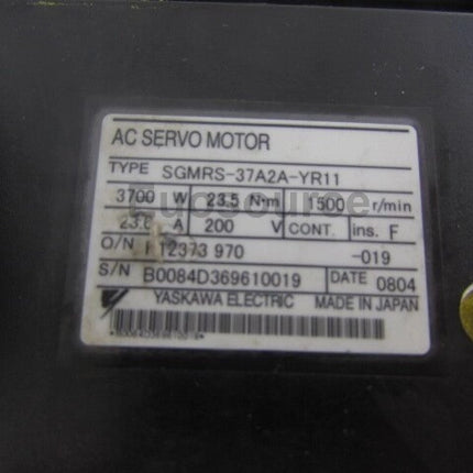 SGMRS-37A2A-YR11 Yaskawa Servo Motor Sigma Series