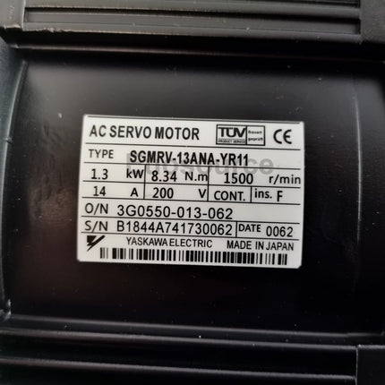 SGMRV-13ANA-YR11 Yaskawa Servo Motor High Precision