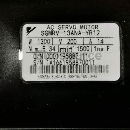 SGMRV-13ANA-YR12 Yaskawa Servo Motor Sigma Series
