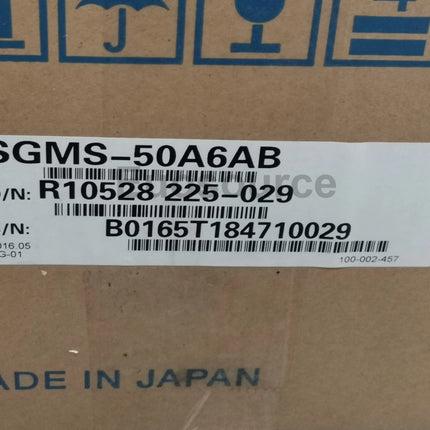 SGMS-50A6AB Yaskawa Servo Motor High Precision