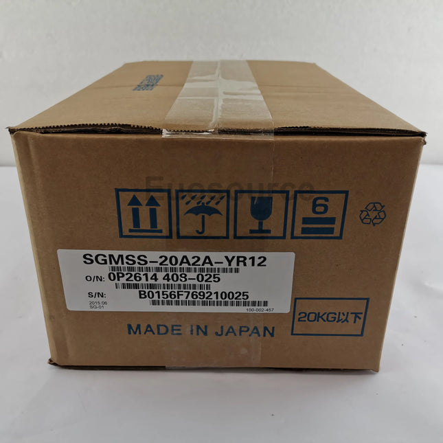 SGMSS-20A2A-YR12 Yaskawa Servo Motor Sigma Series