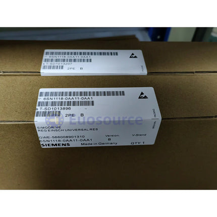 SIEMENS 6SN1118-0AA11-0AA1 Drive Module - SIEMENS CNC drive system - Worldwide Shipping