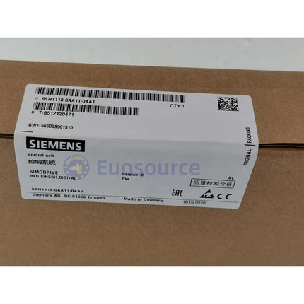 SIEMENS 6SN1118-0AA11-0AA1 Drive Module - SIEMENS CNC drive system - Worldwide Shipping