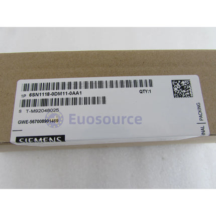 SIEMENS 6SN1118-0DM11-0AA1 Drive Module - SIEMENS CNC drive system - Worldwide Shipping