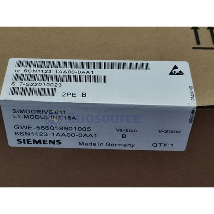 SIEMENS 6SN1123-1AA00-0AA1 Drive Module - SIEMENS CNC drive system - Worldwide Shipping