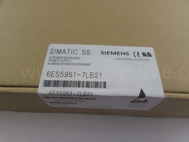 6AG1151 7FA21 2AB0 Simatic Compact CPU Module PLC program plc