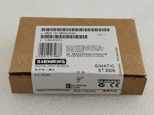 6ES7131 4BF00 0AA0 Simatic Compact CPU Module PLC original 6ES7131