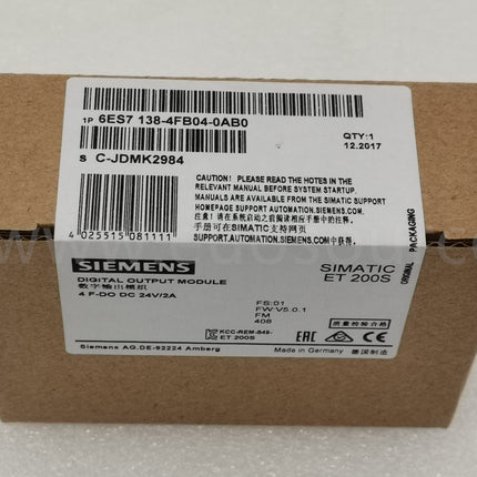 6ES7138-4FB04-0AB0 Siemens PLC