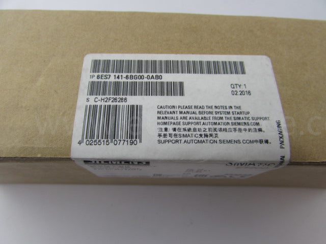 6AG1193 6BP00 7BA0 Simatic Compact CPU Module PLC programmer plc