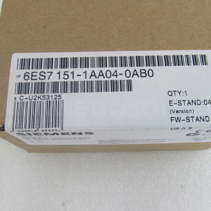 6AG1155 6AA00 7BN0 Simatic Compact CPU Module PLC plc contoller